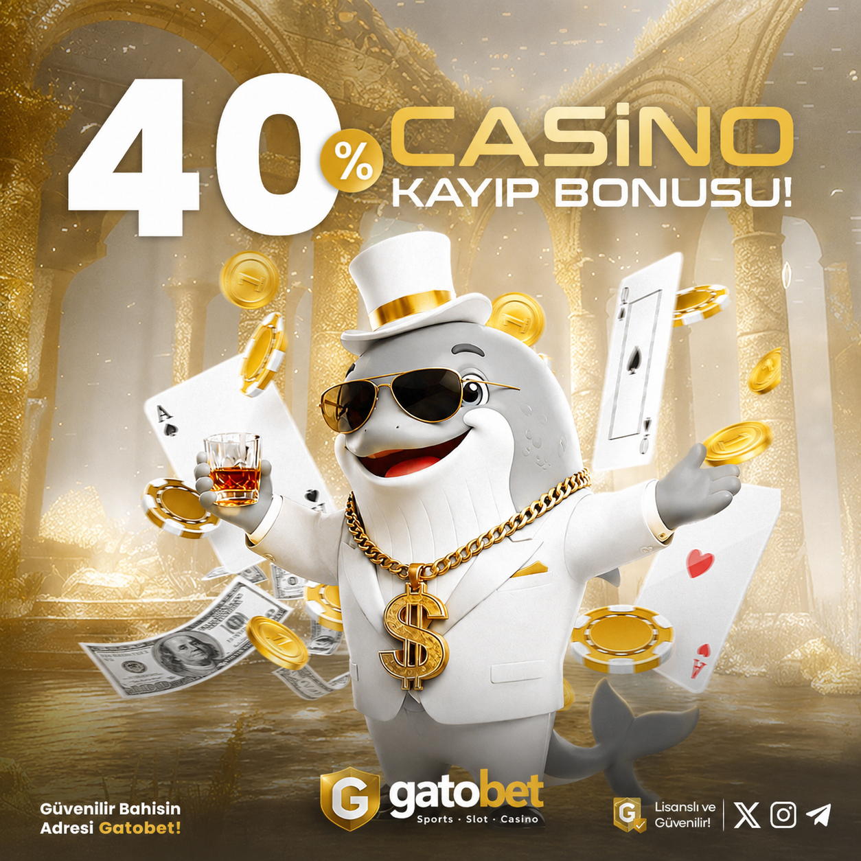 %40 CASİNO KAYIP BONUSU